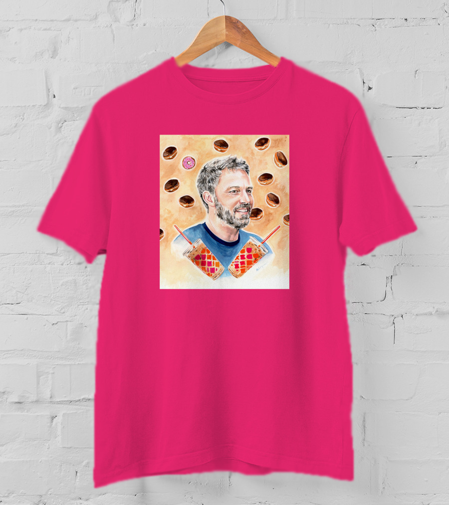 Townie News Townie Dreams Brianna Ashby Coffee Donut T-Shirt