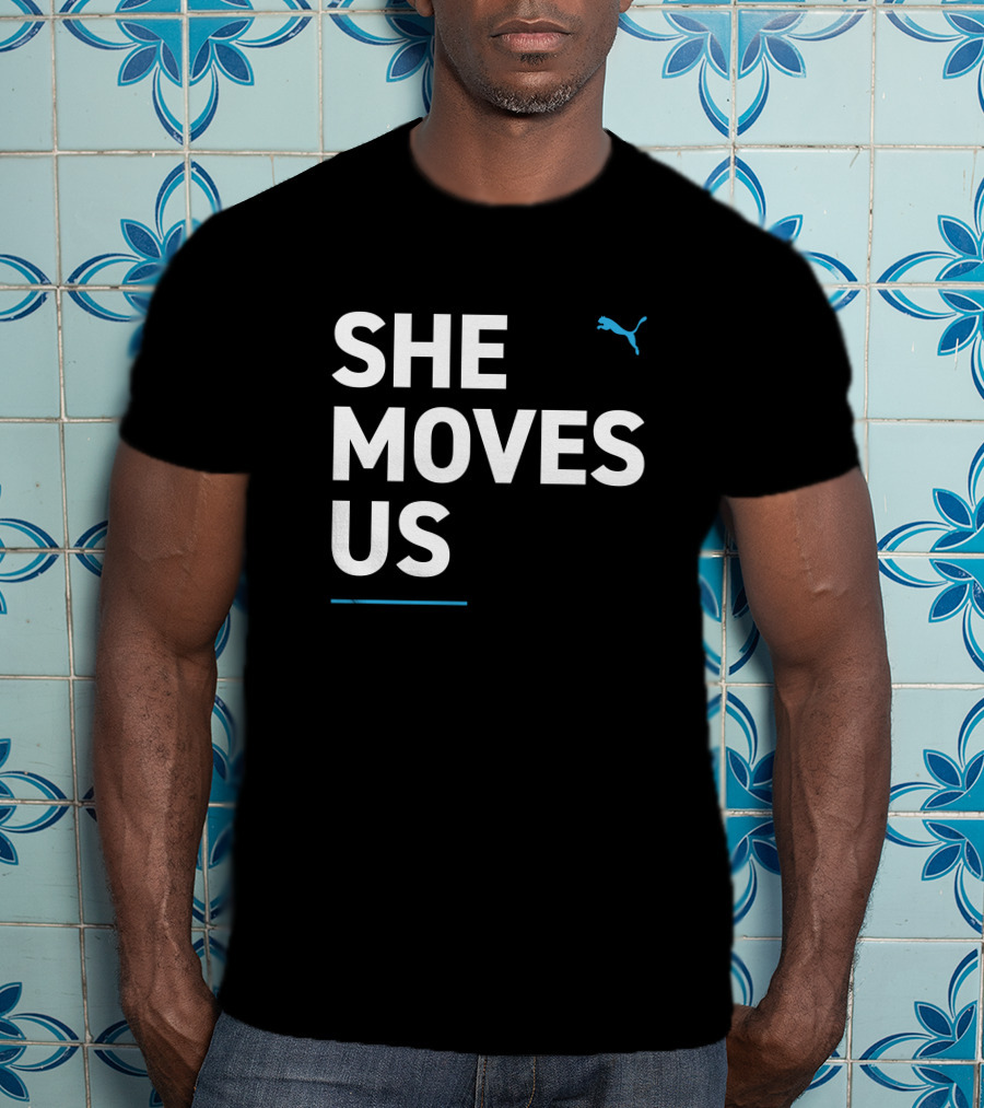 She Moves Us Neymar Puma T-Shirt