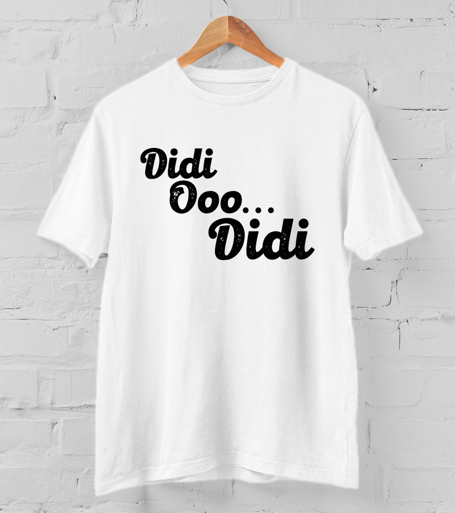 Bhaiya Didi Ooo Didi Text Phrase T-Shirt