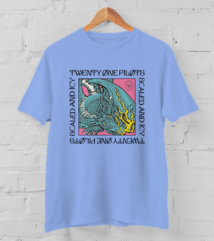 Twenty One Pilots Scaled And Icy Dragon T-Shirt