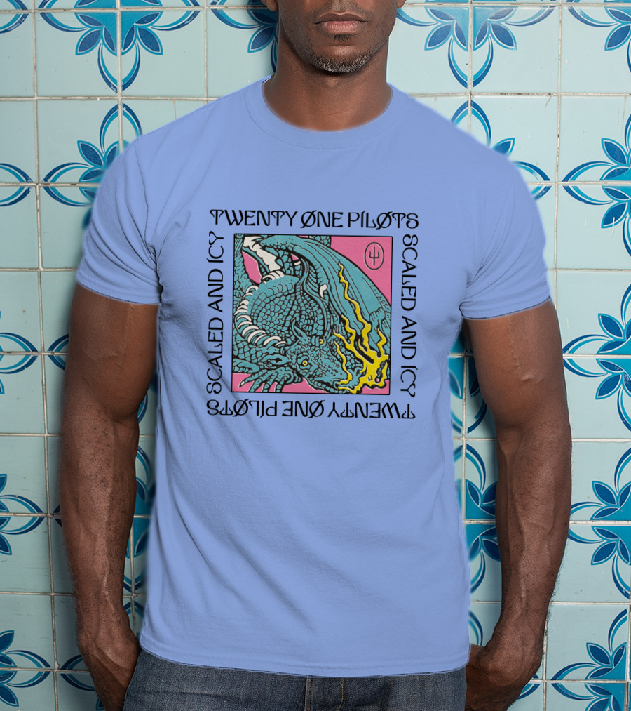 Twenty One Pilots Scaled And Icy Dragon T-Shirt