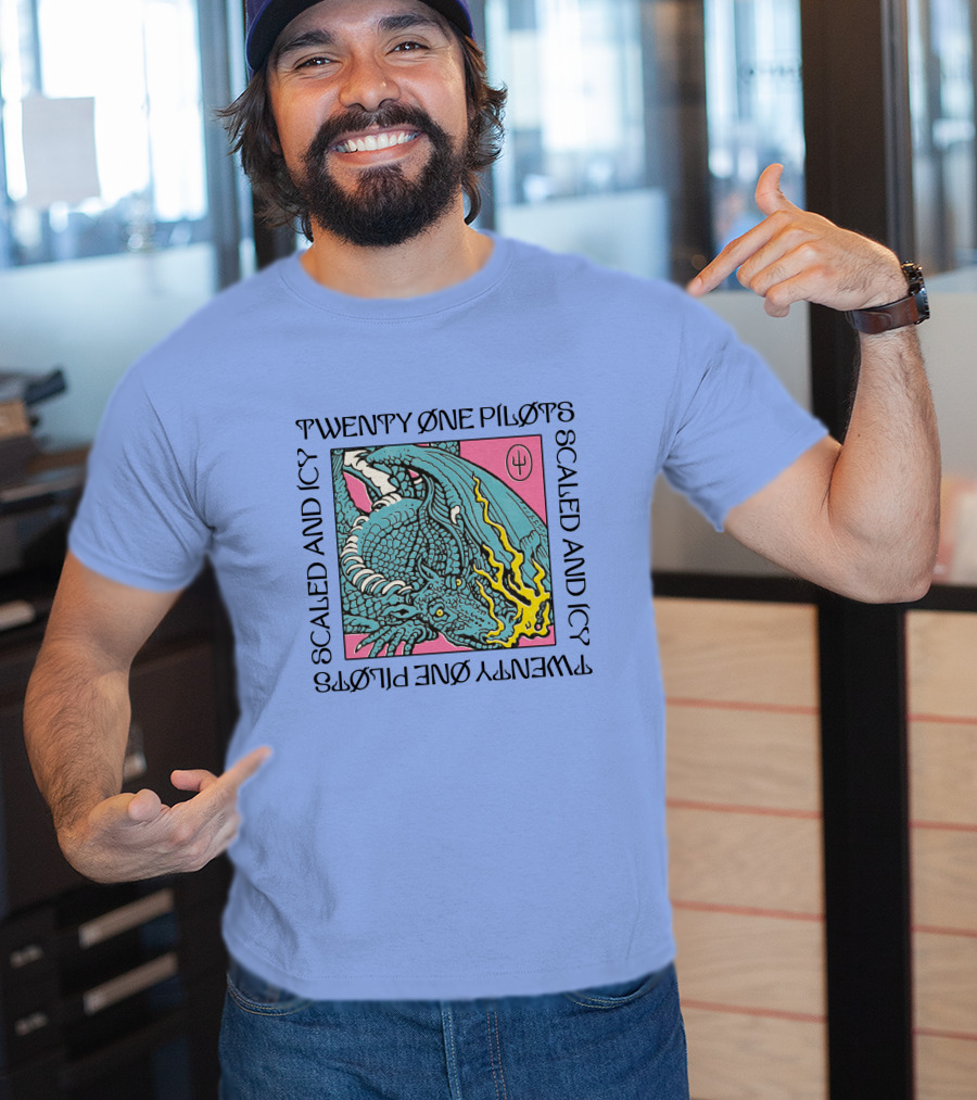 Twenty One Pilots Scaled And Icy Dragon T-Shirt