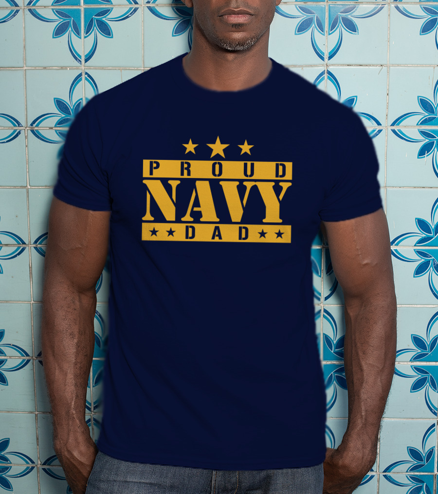 Proud Navy Dad Justmeagain34 T-Shirt