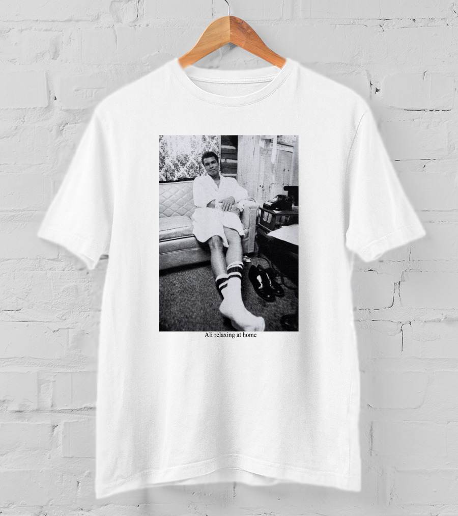 Muhammad Ali Relaxing At Home T-Shirt