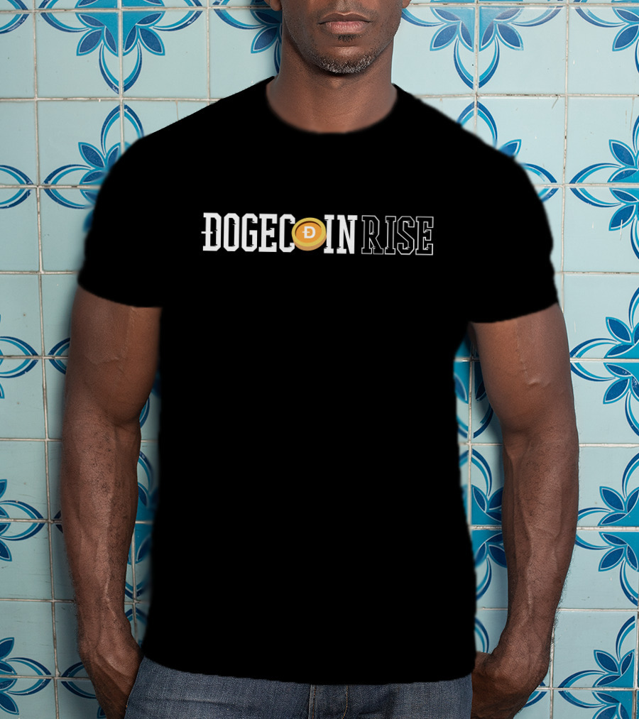 Dogecoin Rise University Coin Emblem T-Shirt