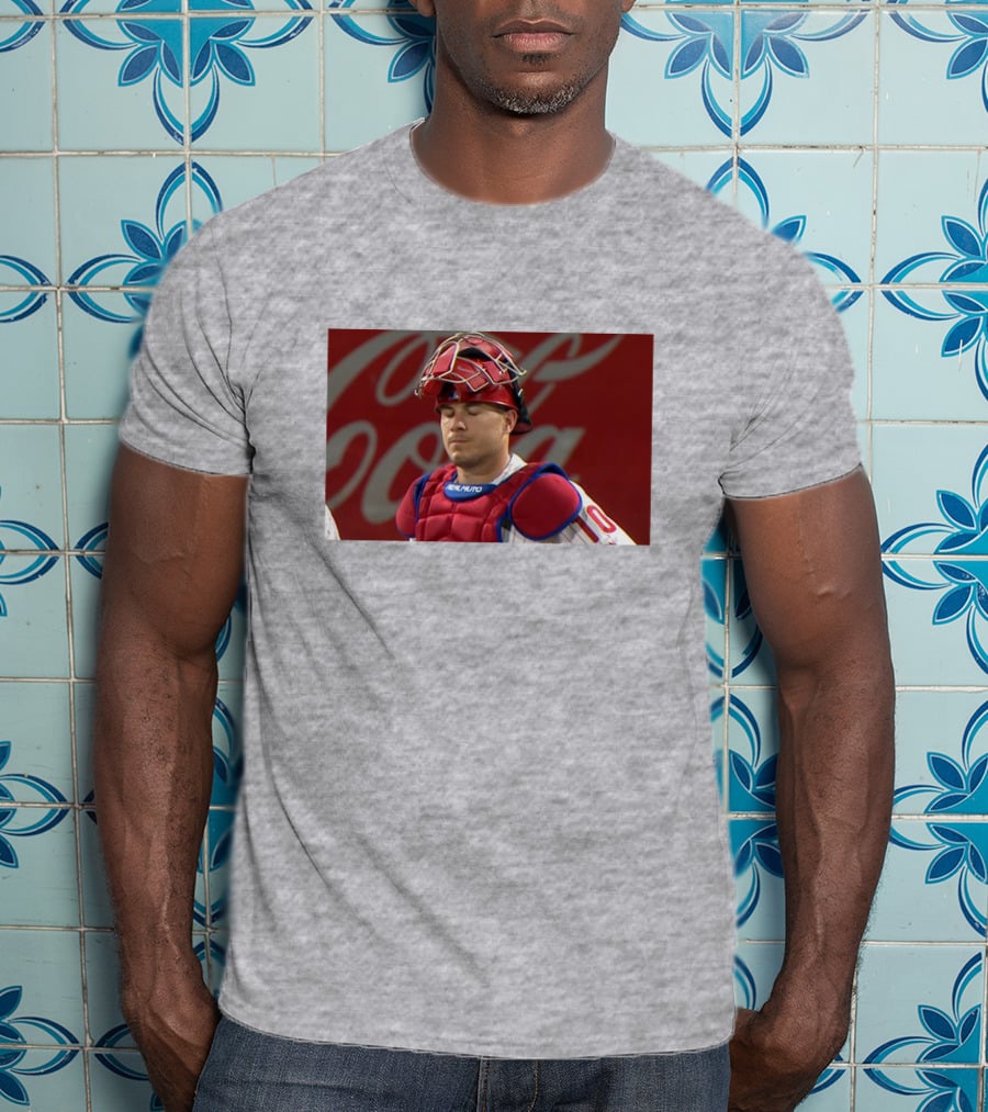 Realmuto On Eye Roll It Was Terrible Timing Coca-Cola Catcher Moment T-Shirt