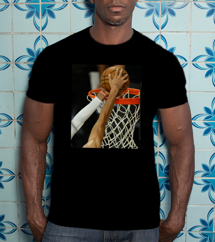 Bam Adebayo Spectacular Block Moment Court Culture Basketball Slam Dunk T-Shirt