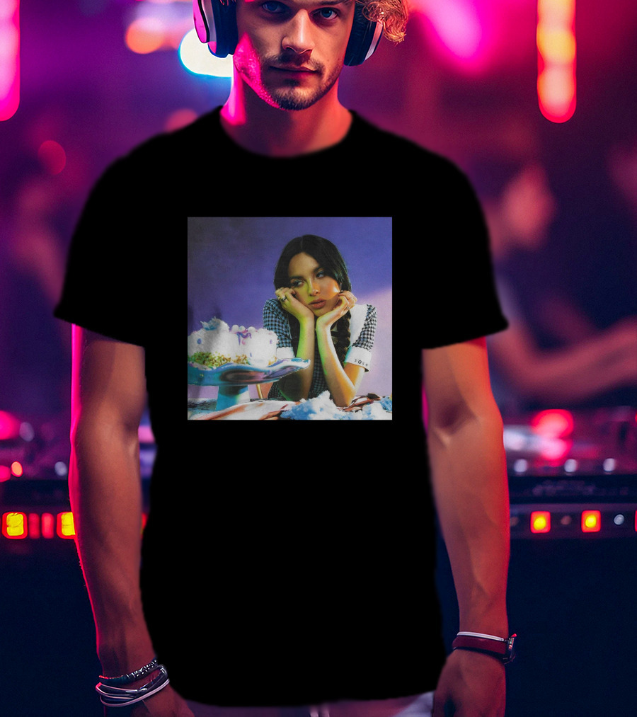 Olivia Rodrigo Sour Cake Photo Iconic Album Cover T-Shirt