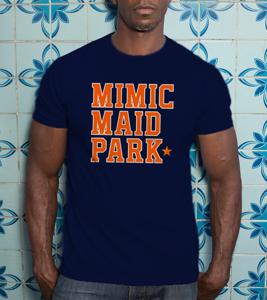 Ramshirts Mimic Maid Park Star Motif T-Shirt