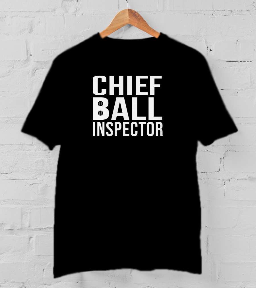 Chief Ball Inspector Momentum Rachel Luba T-Shirt