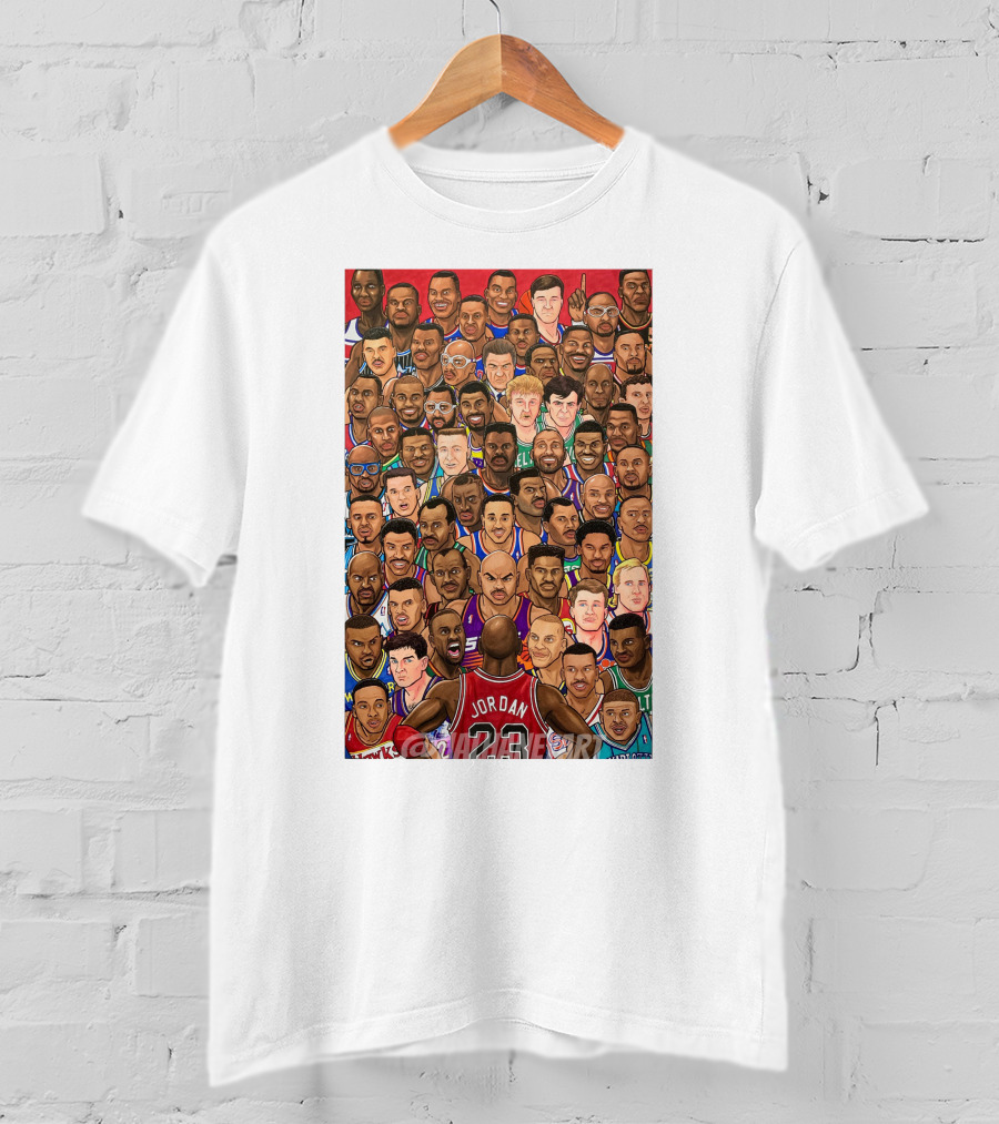 Jordan 23 Against NBA Legends T-Shirt