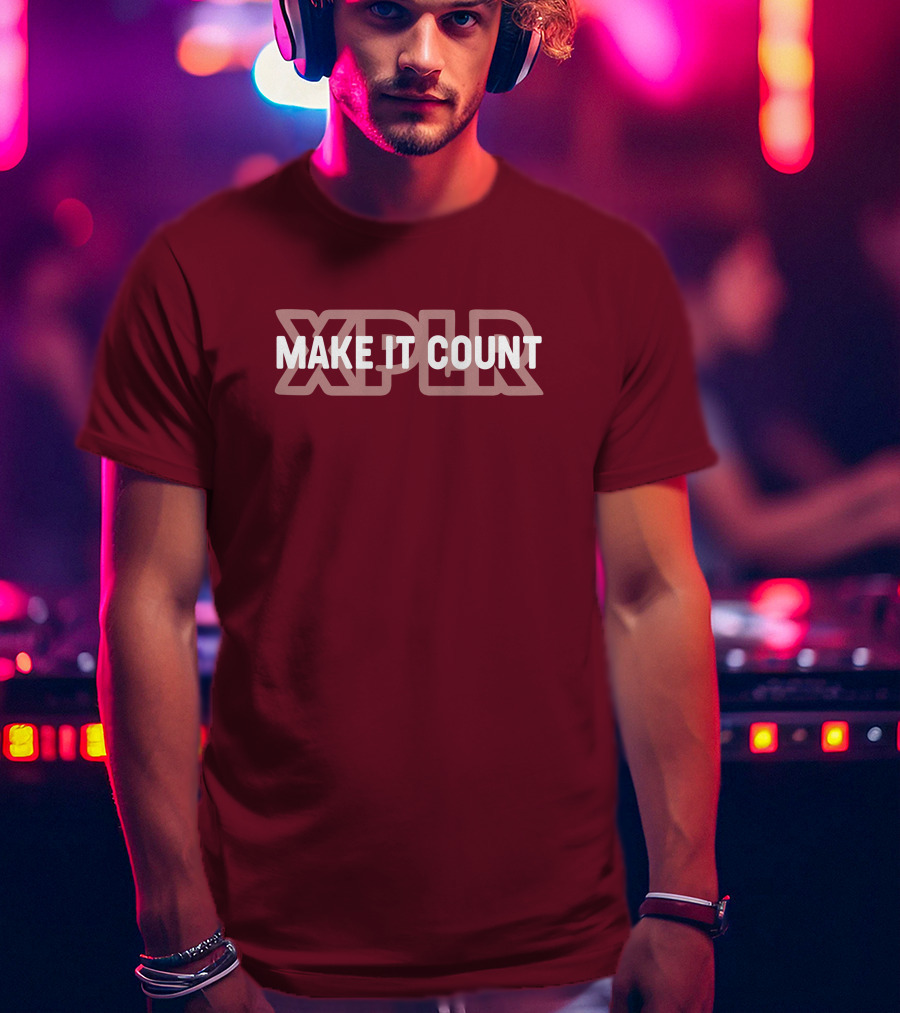 XPLR Merch Make It Count T-Shirt