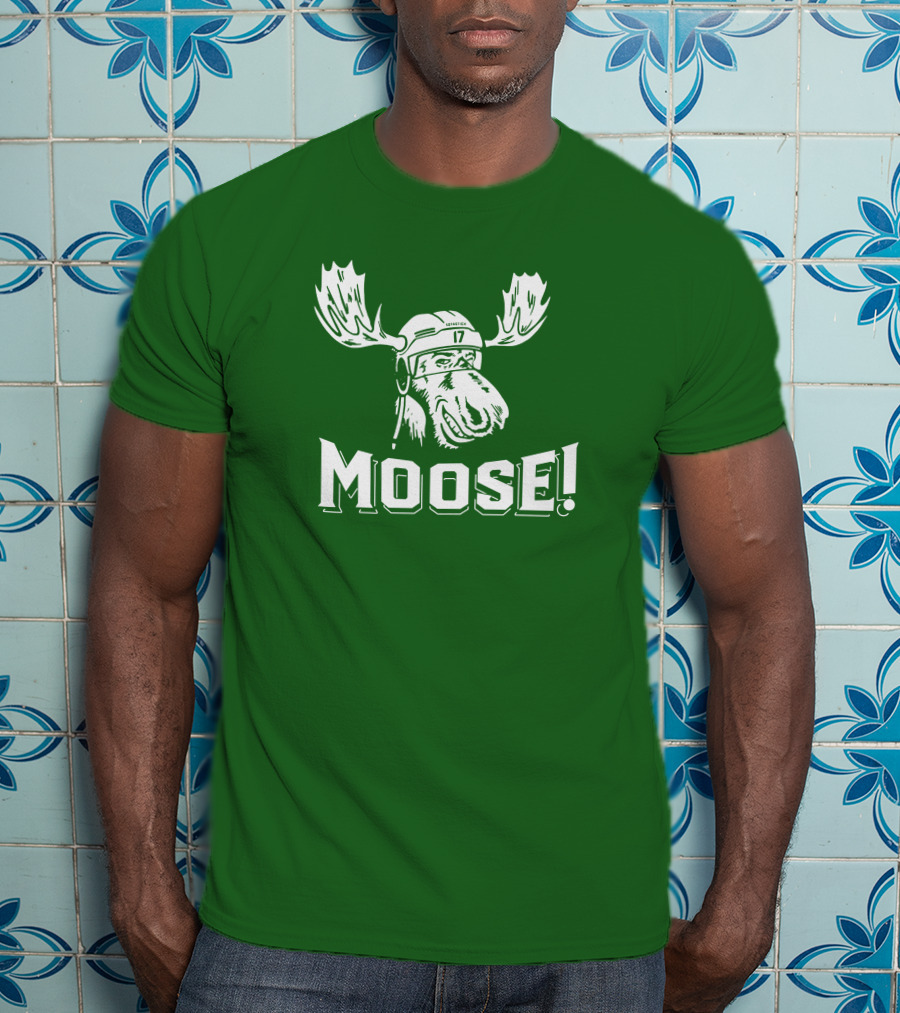 Moose 17 Hockey Player Kirill T-Shirt