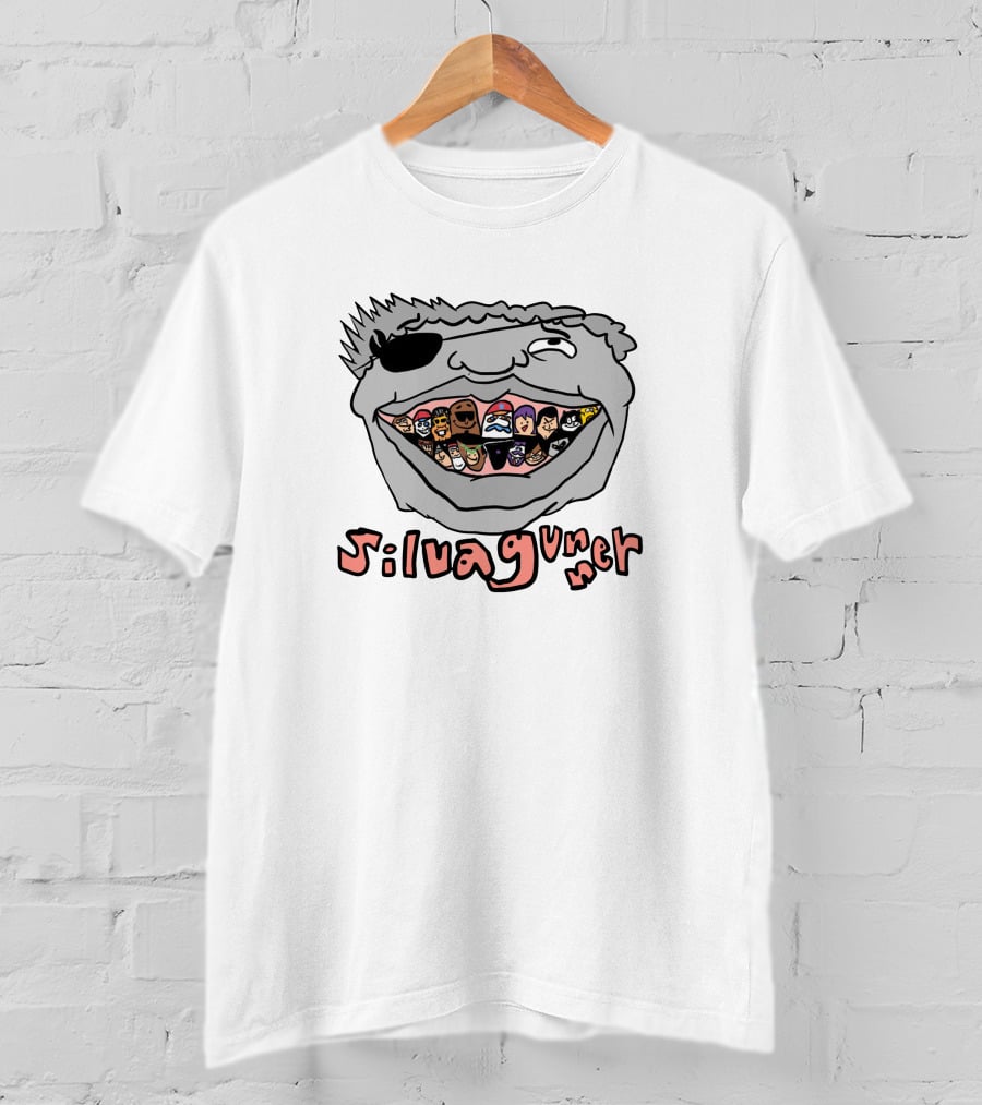 SilvaGunner Character Faces Smile Compilation T-Shirt