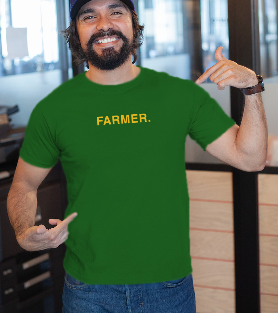 Farmer Obvious Merch Green T-Shirt