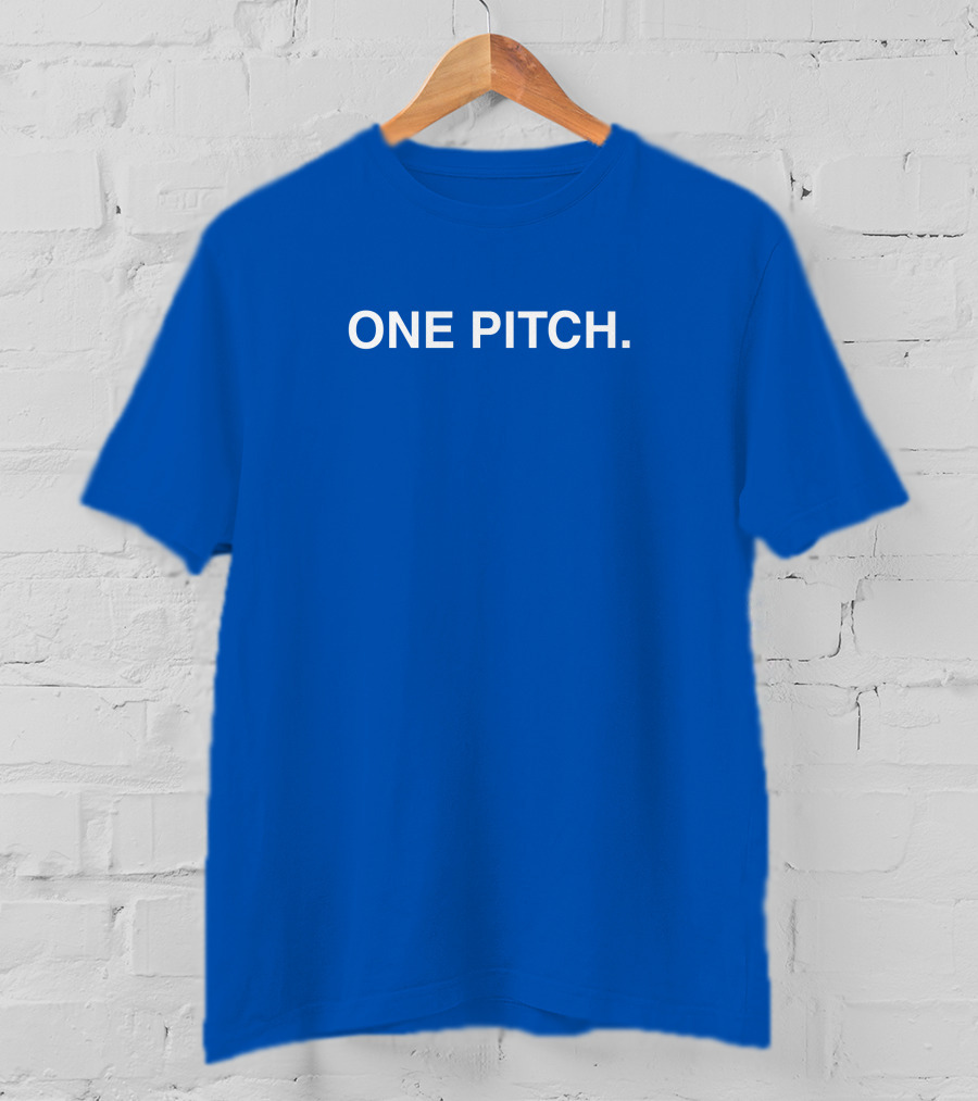 Obvious Merch One Pitch Blue T-Shirt