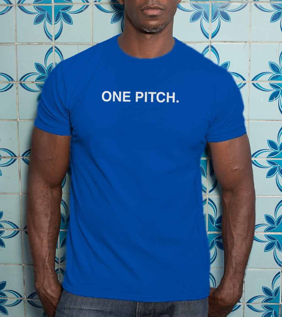 Obvious Merch One Pitch Blue T-Shirt