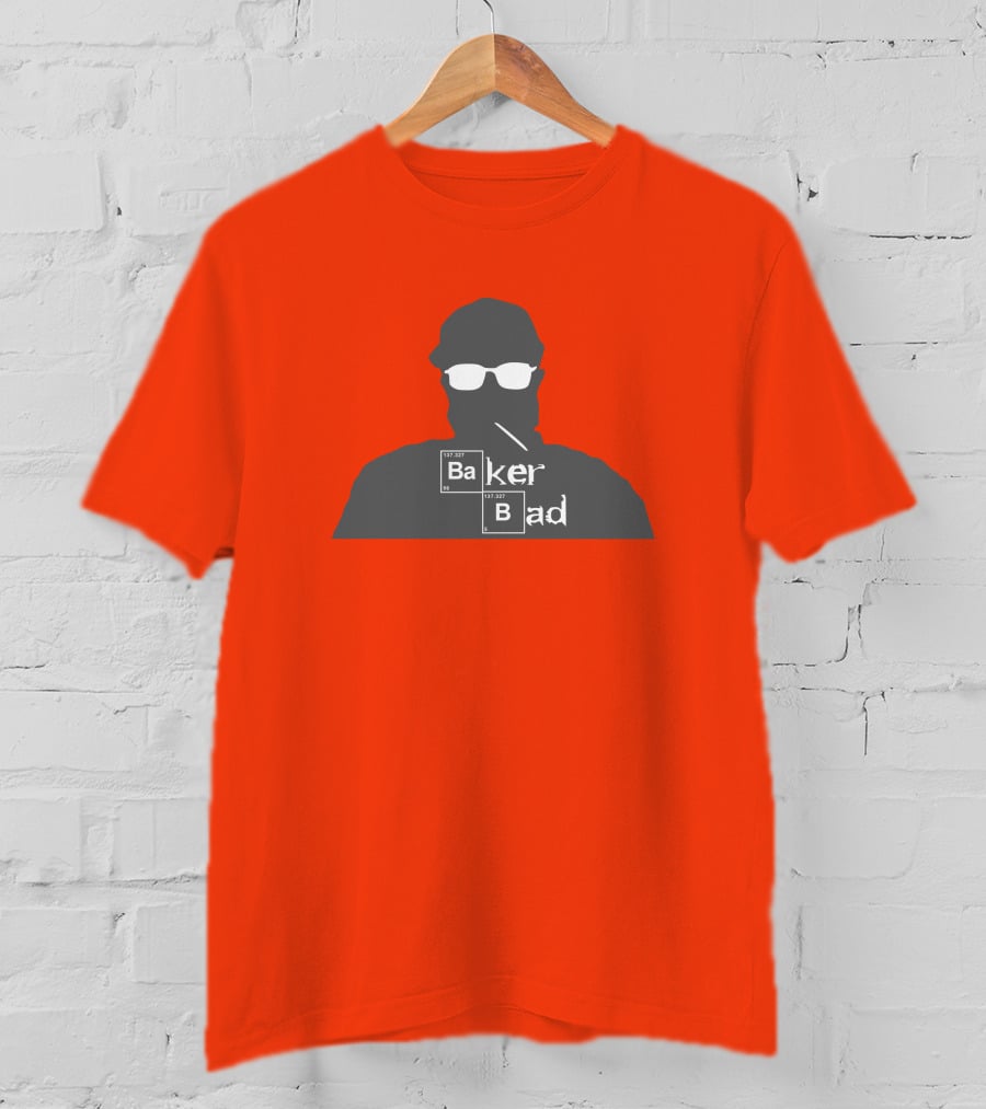 Apollohou Merch Baker Bad Dinn Mann Breaking Bad Inspired Walter T-Shirt