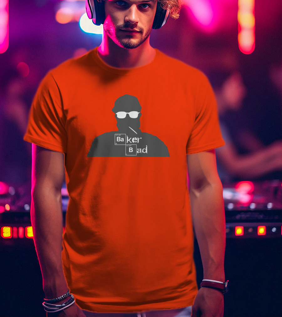 Apollohou Merch Baker Bad Dinn Mann Breaking Bad Inspired Walter T-Shirt