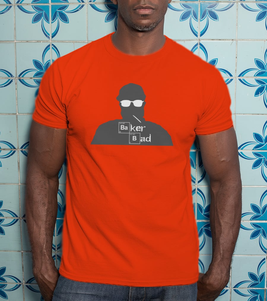 Apollohou Merch Baker Bad Dinn Mann Breaking Bad Inspired Walter T-Shirt