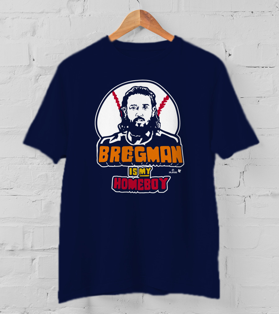 Bregman Is My Homeboy Baseball Graphic BreakingT Monstarjplayers T-Shirt