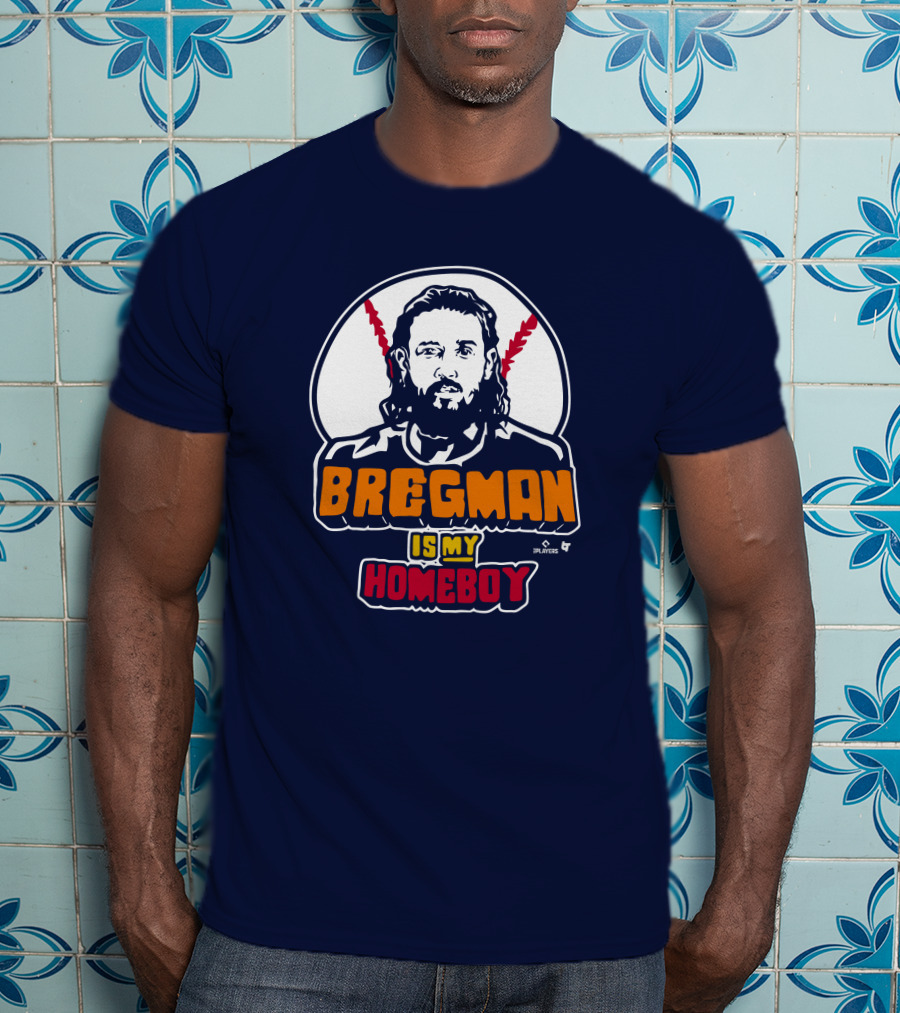 Bregman Is My Homeboy Baseball Graphic BreakingT Monstarjplayers T-Shirt
