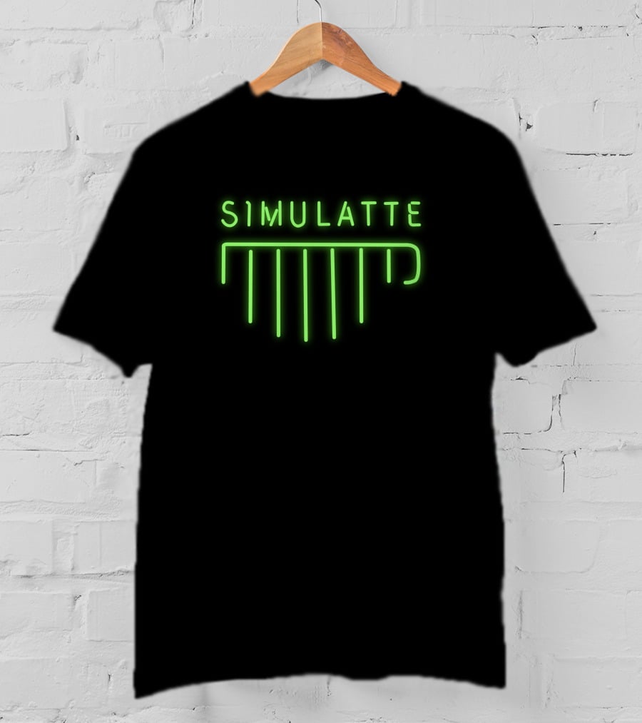 Super Yaki Merch Simulatte Neon T-Shirt