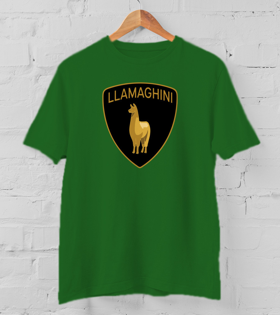 Llamaghini III Blipshift Shea Adam Emblem T-Shirt