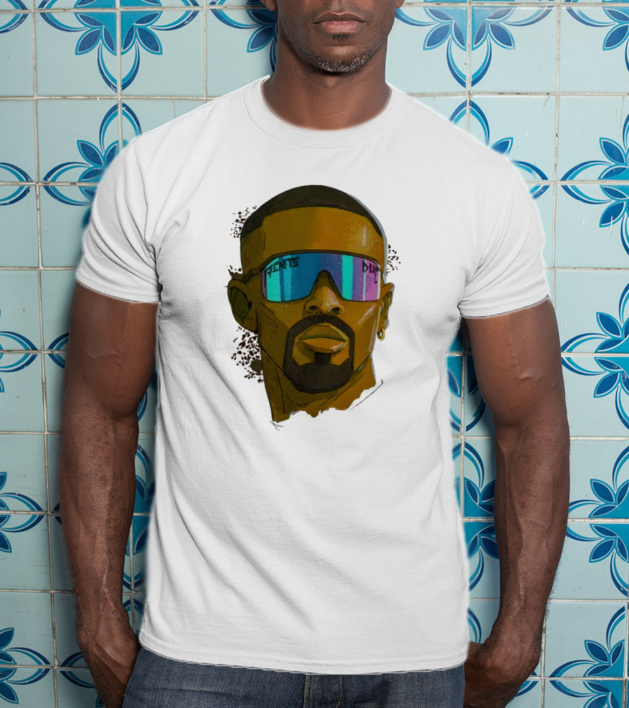 Jalen Hurts Painted Sunglasses T-Shirt