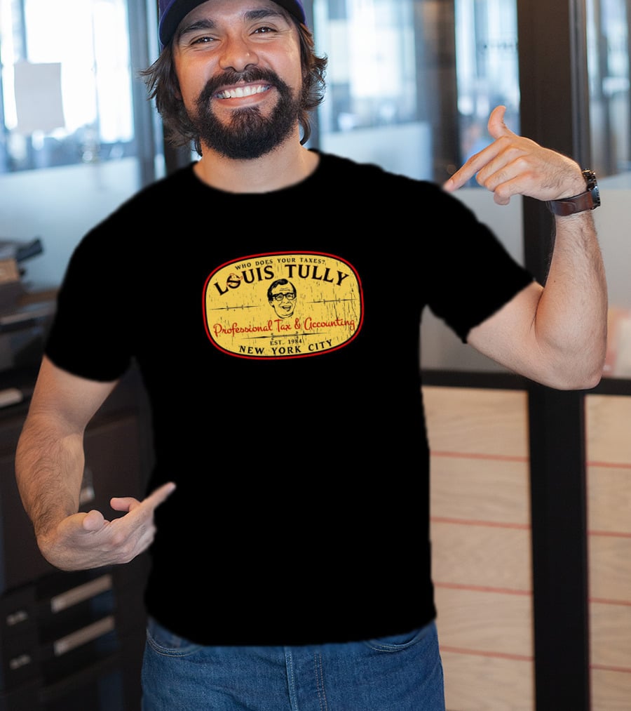 Super 70s Sports Louis Tully Professional Tax And Accounting New York City Est. 1984 T-Shirt