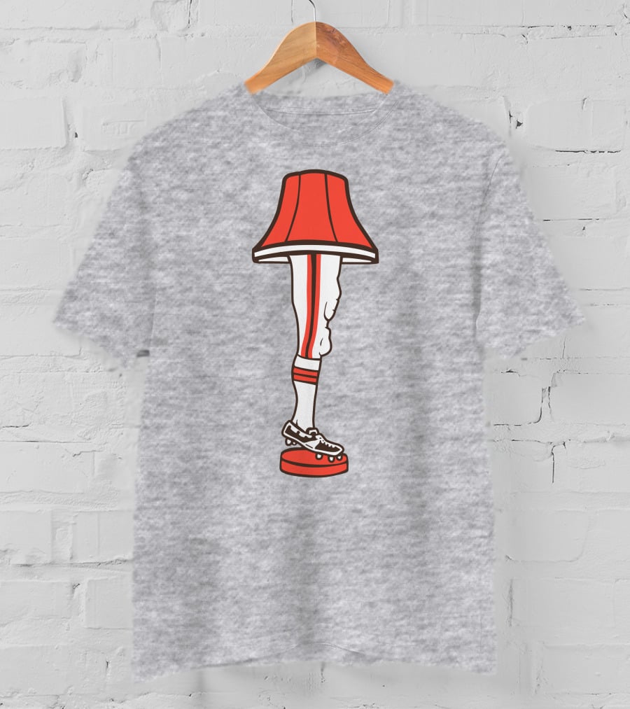 Jimmy Haslam WeBleedOhio Cleveland Football Leg Lamp T-Shirt
