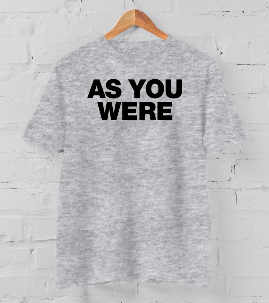 Liam Gallagher As You Were Merch T-Shirt