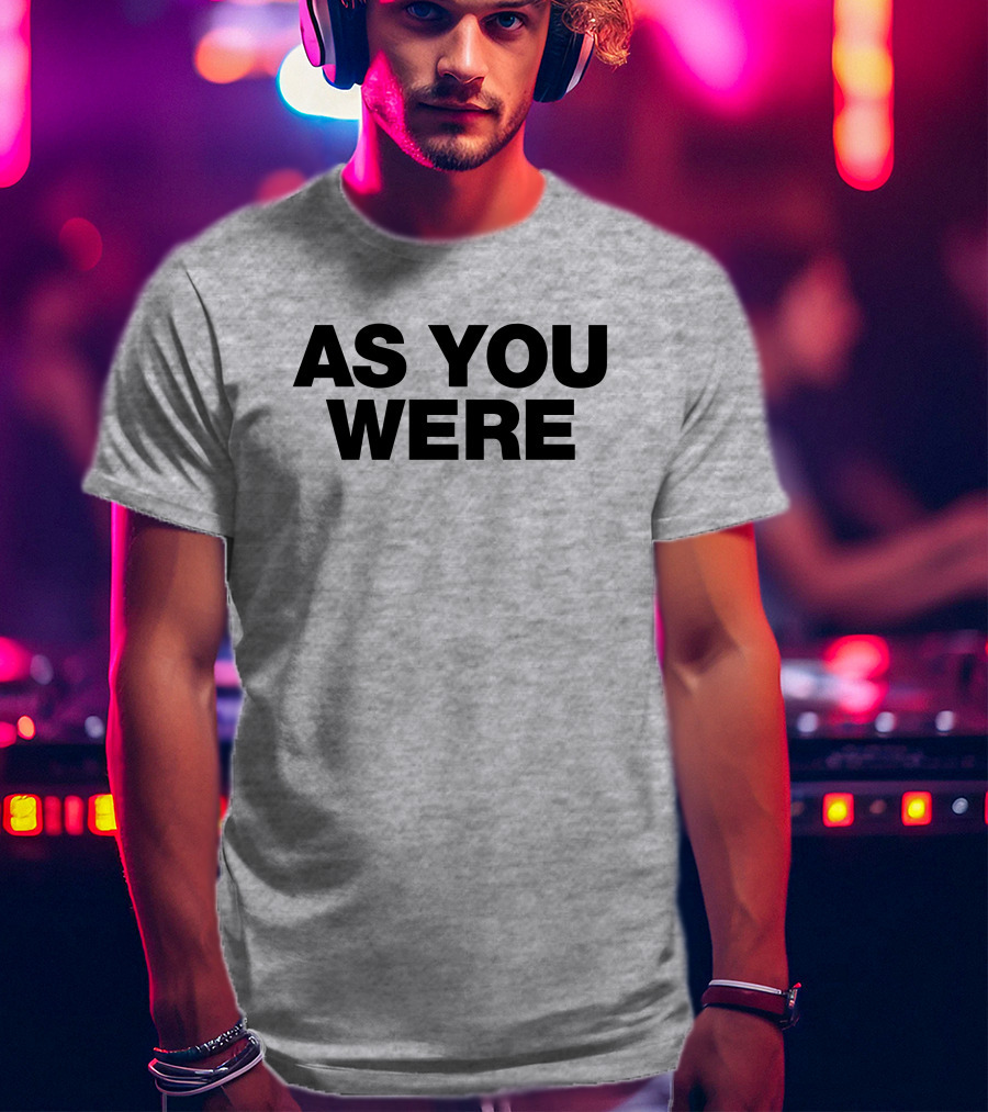 Liam Gallagher As You Were Merch T-Shirt