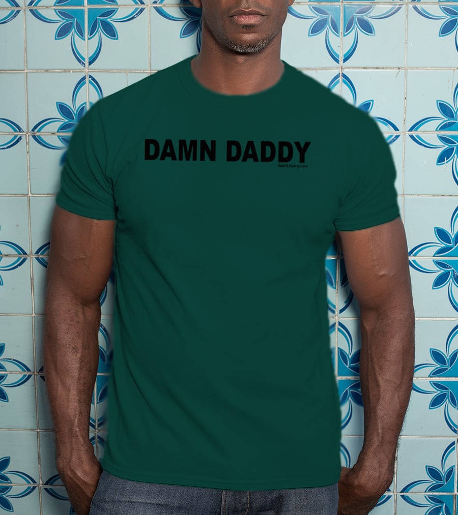 Ritshuu Damn Daddy TheDILFparty.com Merch T-Shirt