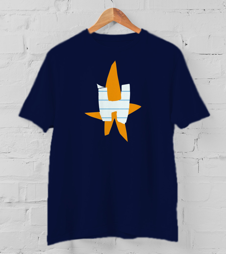 Jared Hollier Good Luck Charm Houston Astros Star T-Shirt