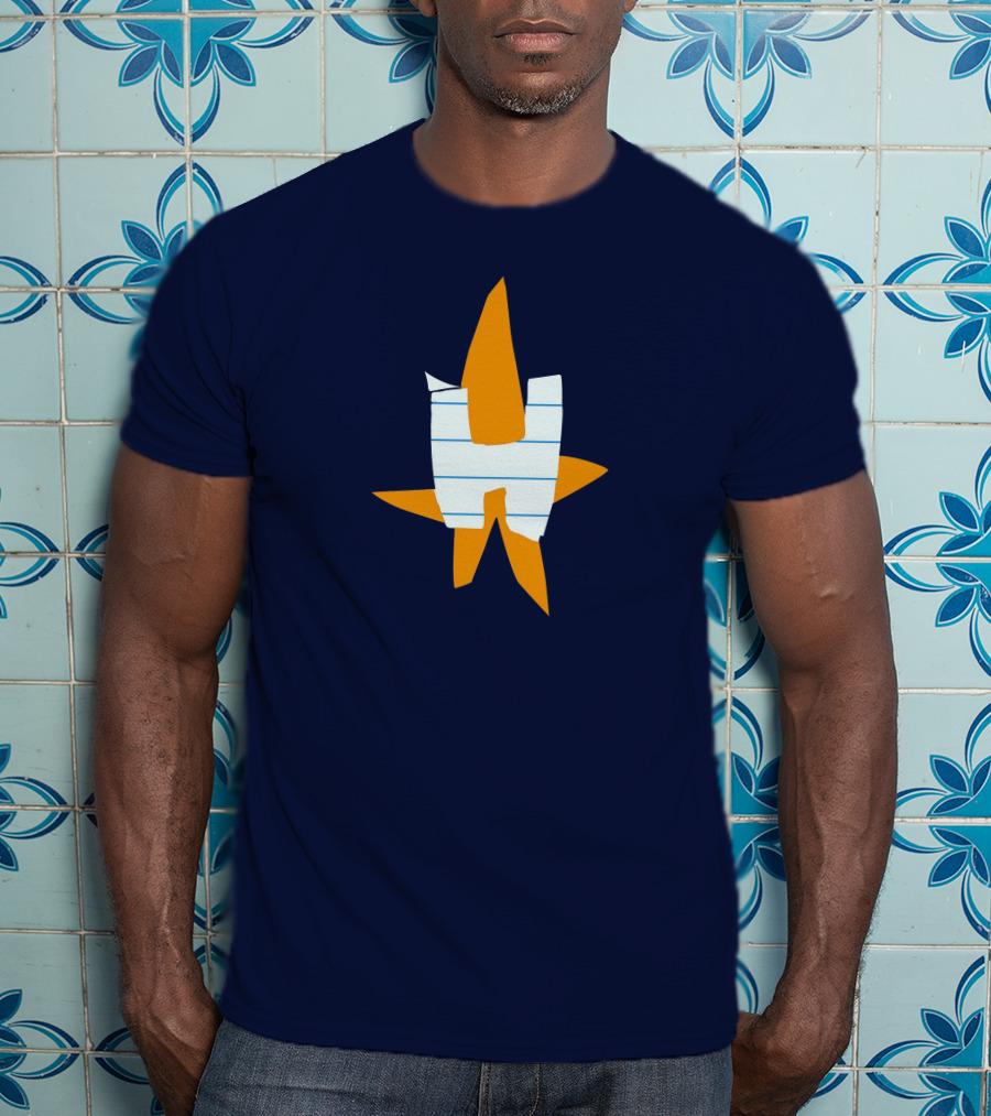 Jared Hollier Good Luck Charm Houston Astros Star T-Shirt