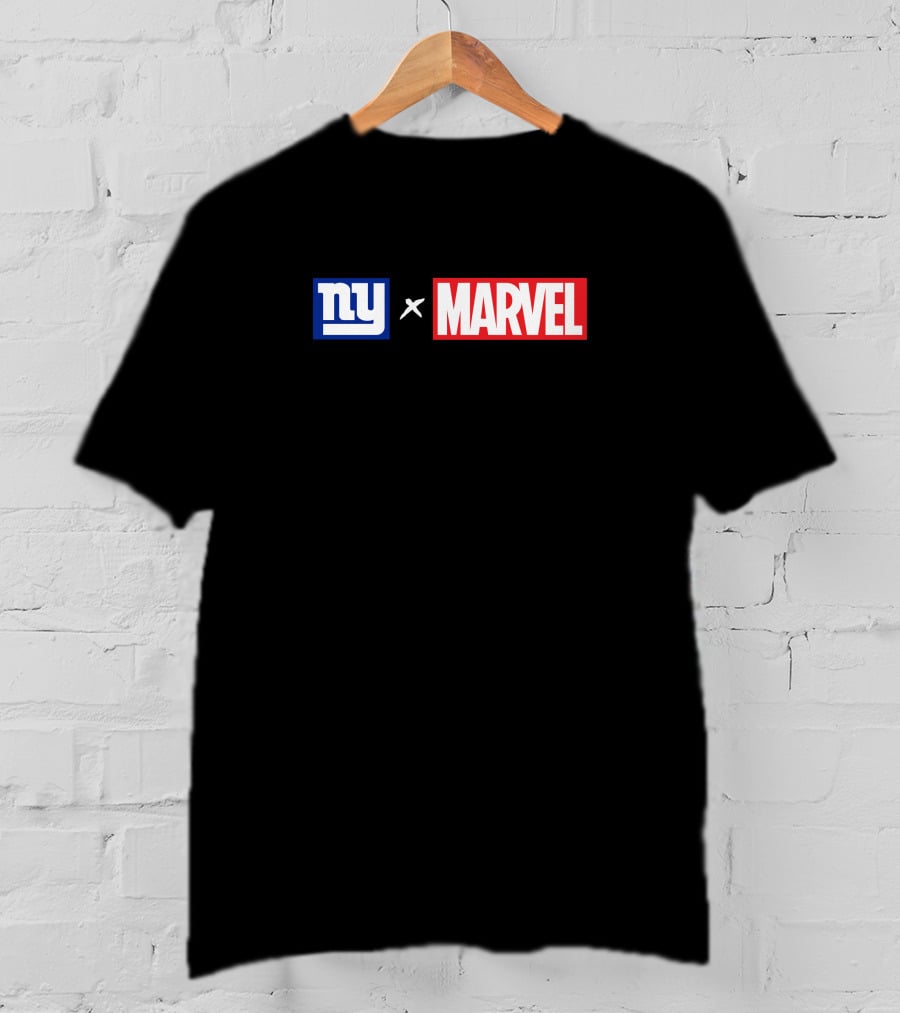 Logan Ryan New York Giants NY X Marvel Collaboration T-Shirt
