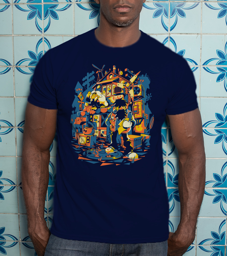 Adventure Bound Eastward Fangamer Video Game Art Retro Style Journey T-Shirt