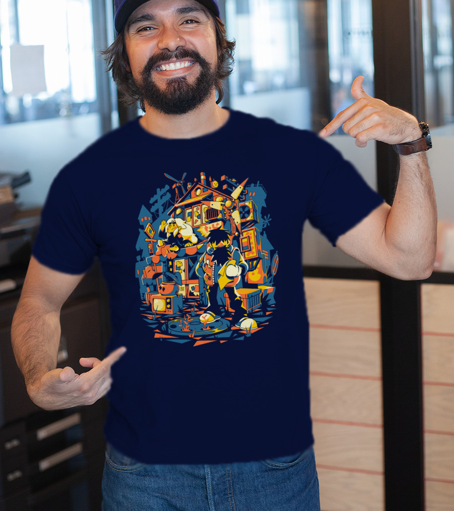 Adventure Bound Eastward Fangamer Video Game Art Retro Style Journey T-Shirt