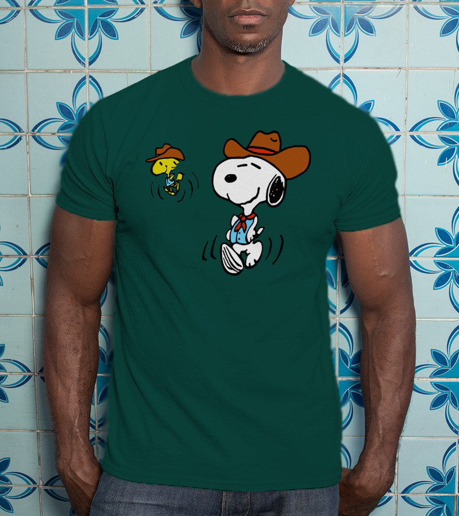 Cody Bellinger Cowboy Snoopy Woodstock Pacsun T-Shirt