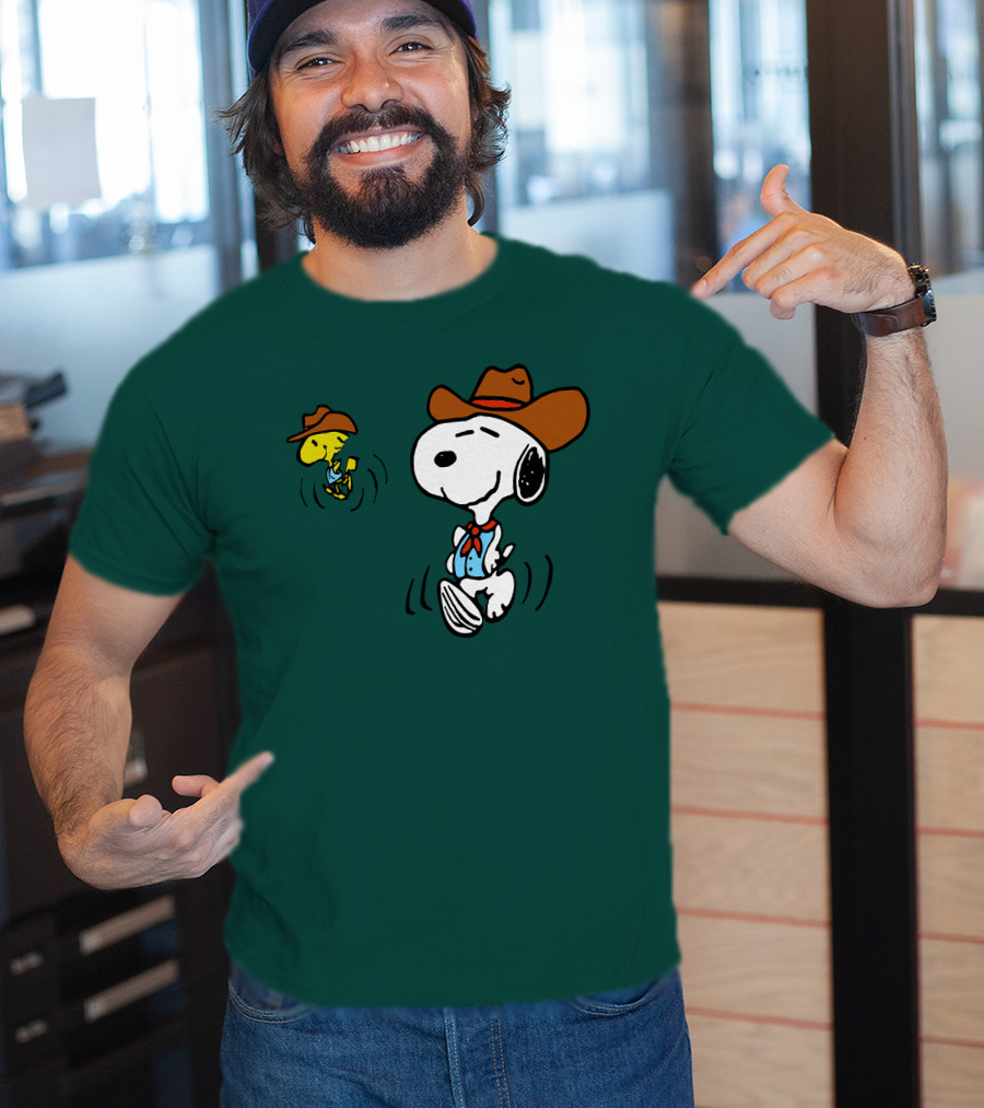 Cody Bellinger Cowboy Snoopy Woodstock Pacsun T-Shirt