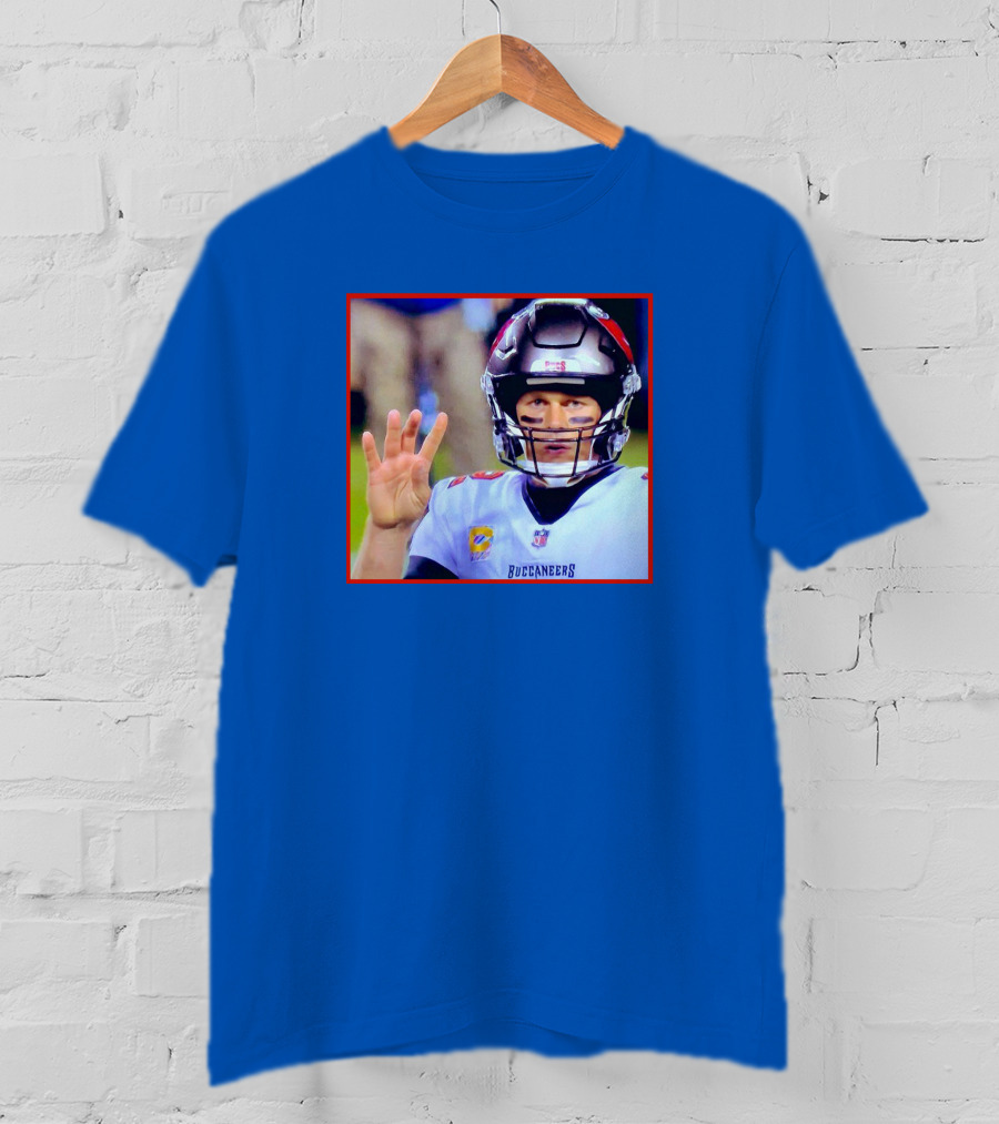 Tom Brady Blunder Tampa Bay Buccaneers Football Quarterback T-Shirt