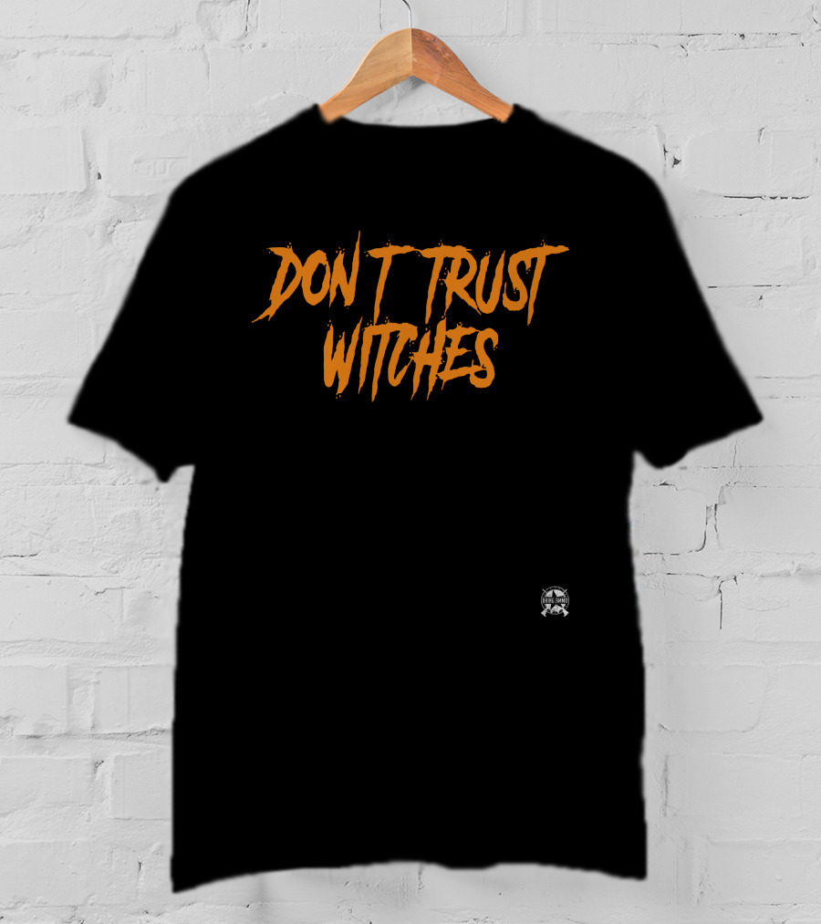Don't Trust Witches Halloween Bring Ammo Merch Collection T-Shirt