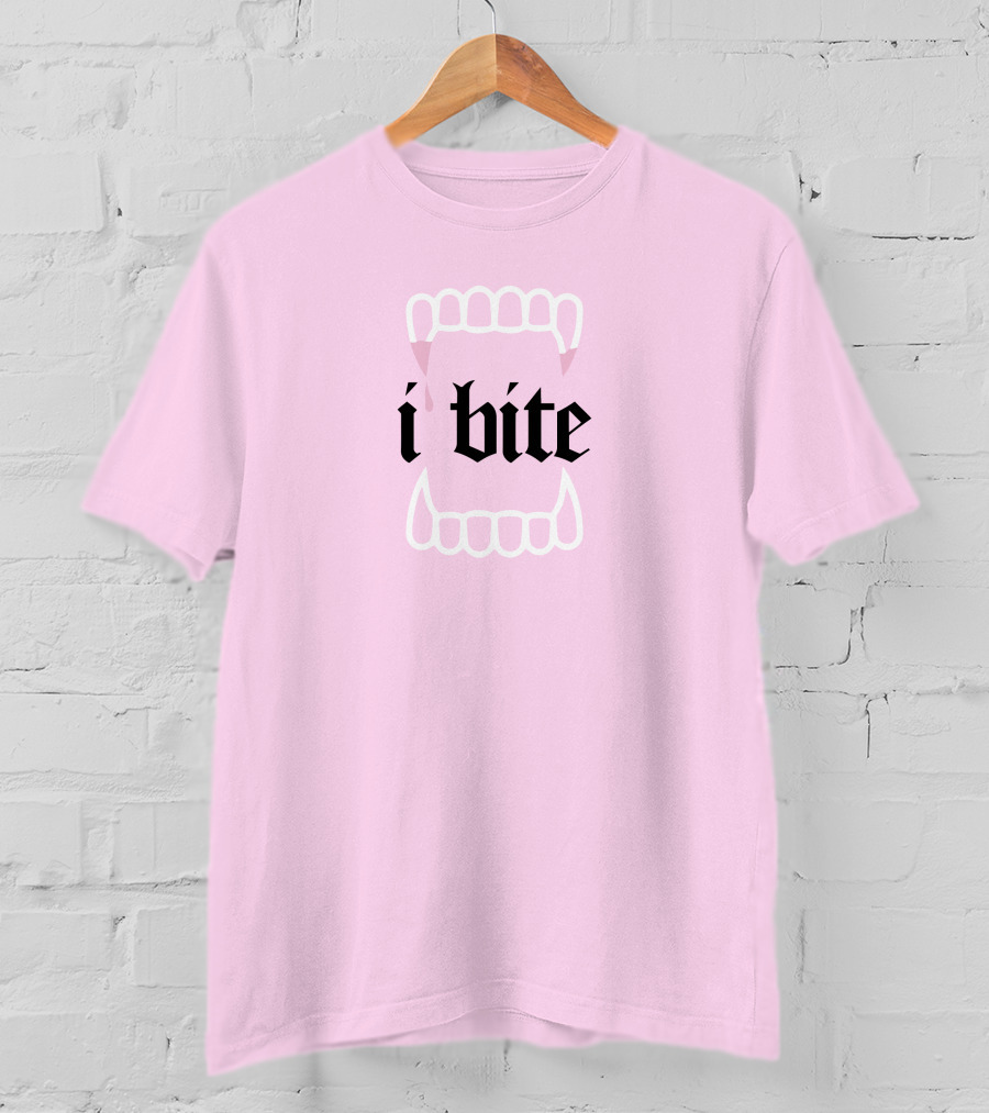 Tarayummy I Bite Pink Teeth T-Shirt