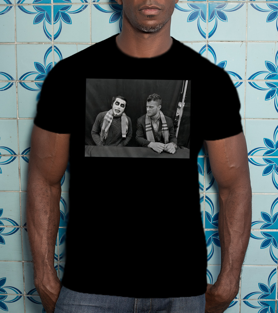 Pro Wrestling Tees Better Than Youhausen With Painted Face And Suit With Scarves T-Shirt
