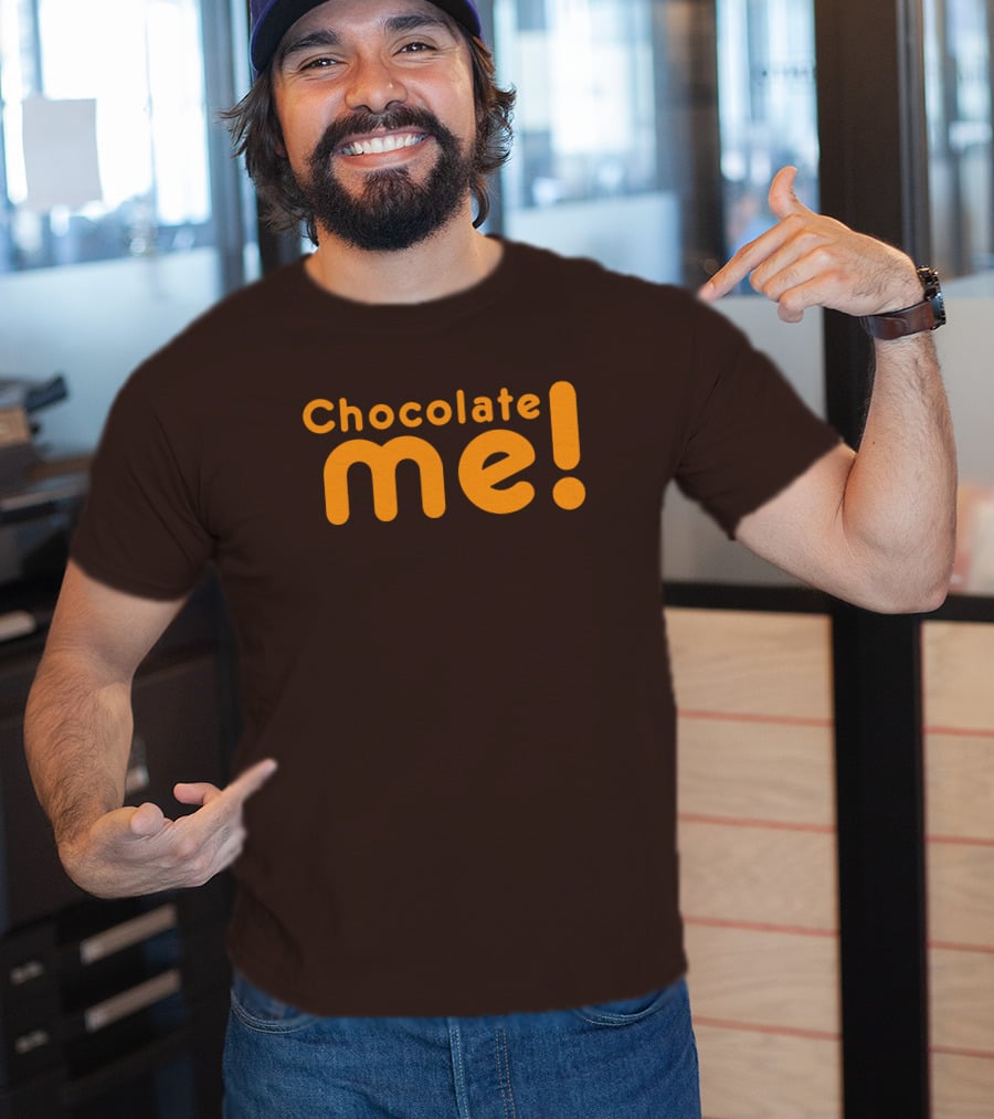 Taye Diggs Chocolate Me Dreamstudio777 Brown T-Shirt