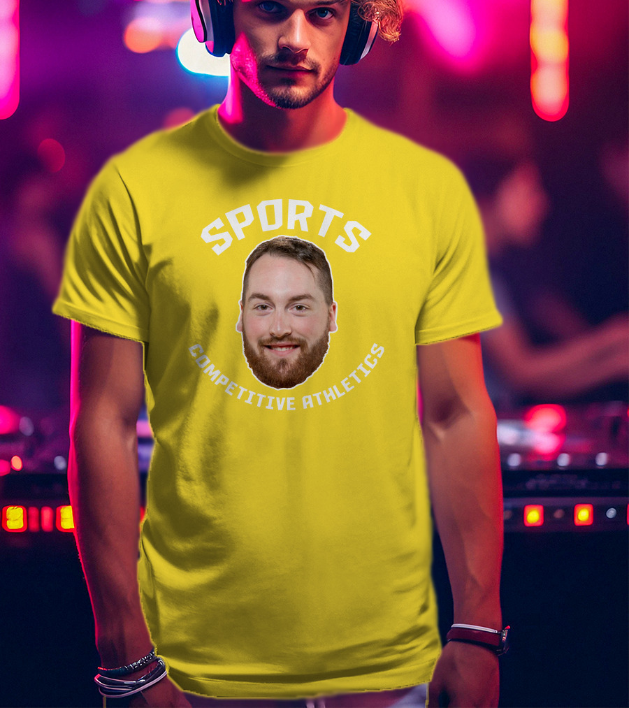 Connor Ingram Sports Competitive Athletics Beard T-Shirt