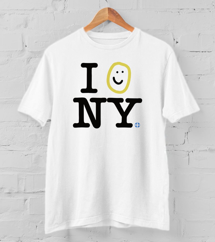 Happiness Project I Love NY Smile Merch New York Nick T-Shirt