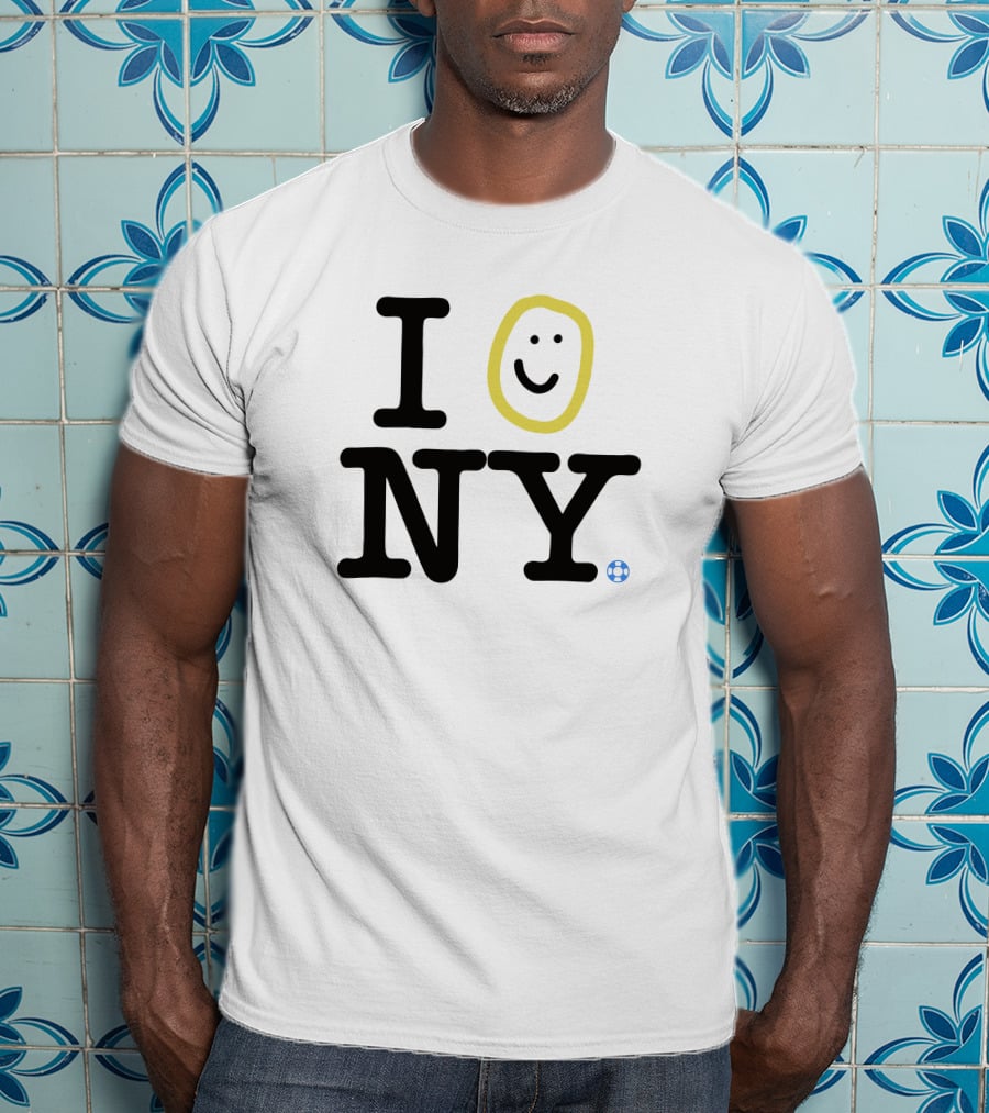 Happiness Project I Love NY Smile Merch New York Nick T-Shirt
