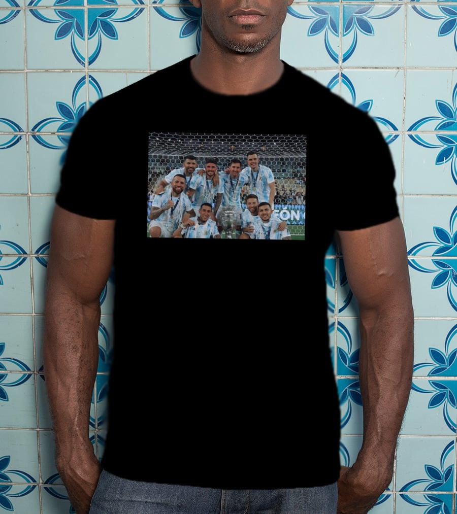 Roy Nemer Rodrigo De Paul's Argentina Copa America Victory T-Shirt